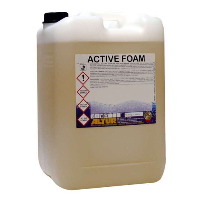 Active Foam shampoo schiumogeno