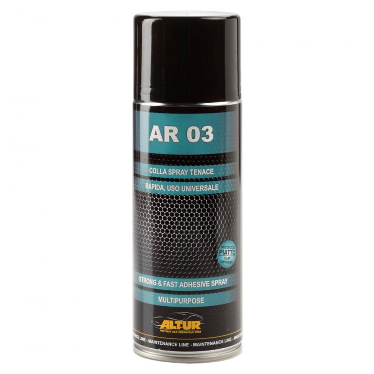 Colla spray tenace rapida uso universale AR 03 