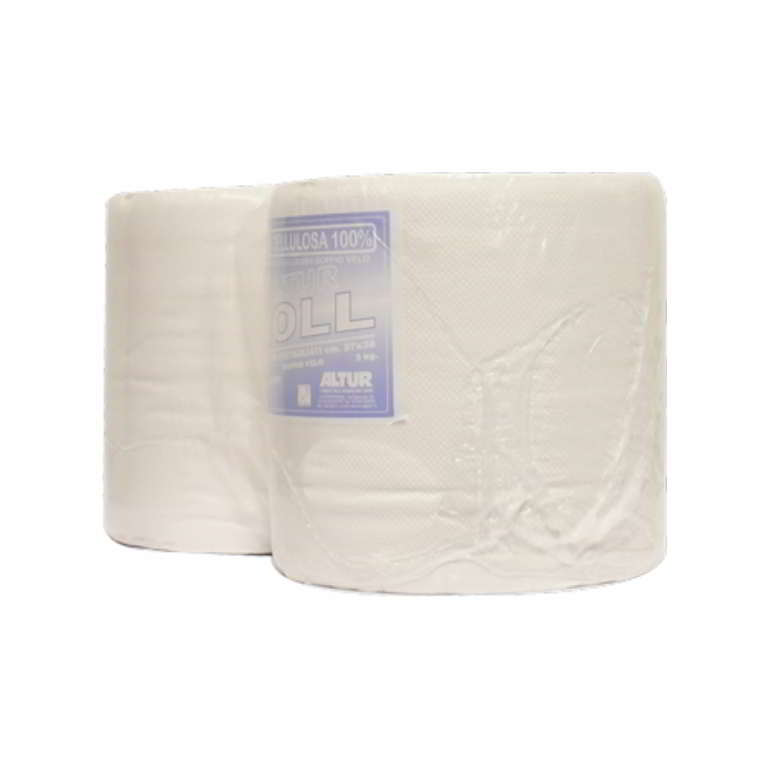 Altur Roll Pura Cellulosa carta in rotolo industriale bianca pura cellulosa goffrata