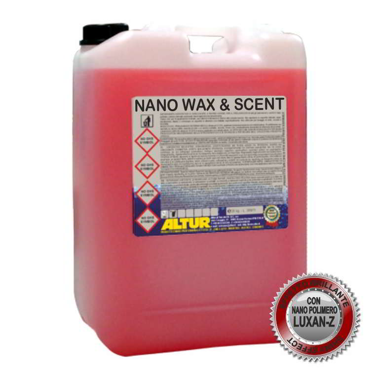 Cera Nano Wax & Scent cera brillantante profumata per autolavaggio