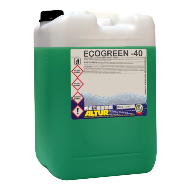 ECOGREEN -40 antigelo paraflu verde pronto uso -40