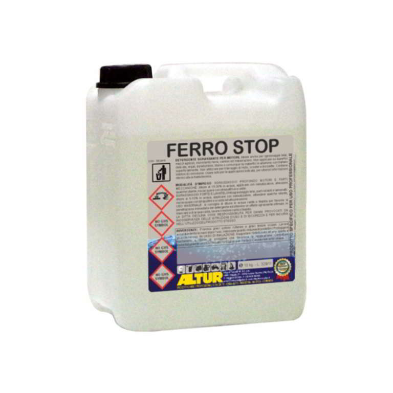 Ferro Stop detergente acido per residui ferrosi