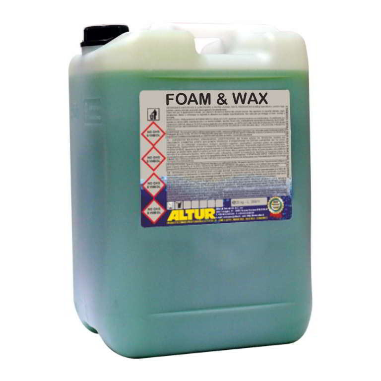Foam & Wax polish lucidante schiumogeno