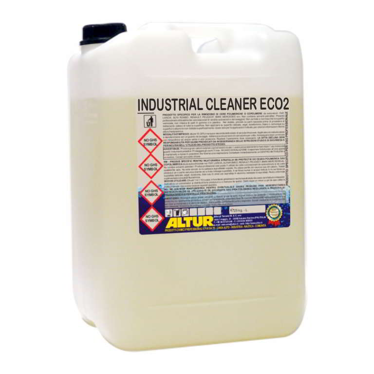 Industrial Cleaner Eco2 detergente pronto uso per la pulizia finale
