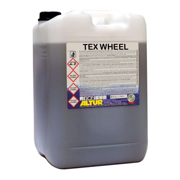 Tex Wheel detergente per la pulizia dei cerchi in lega