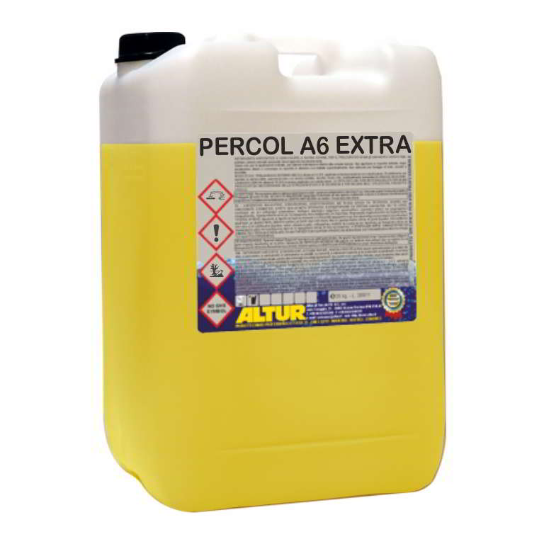 Percol A6 Extra detergente per la rimozione di colle viniliche da cisterna da trasporto