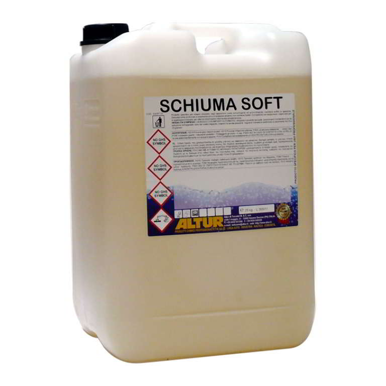 Schiuma soft shampoo spazzole shiumogeno profumato