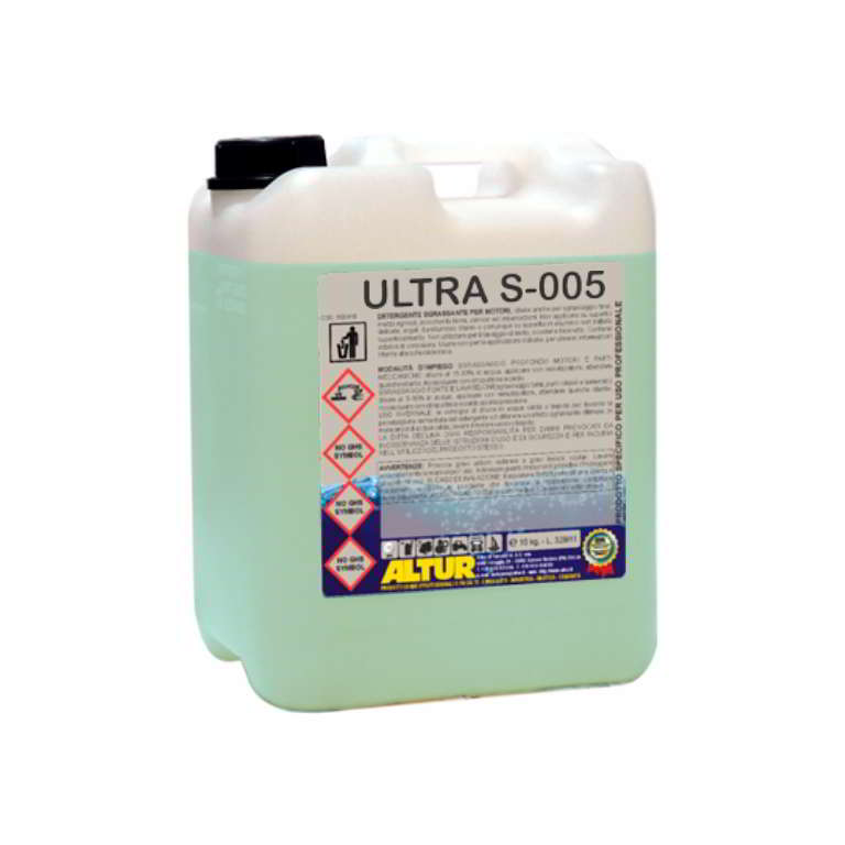 Ultra S005 detergente base acqua per vasche ultrasuoni